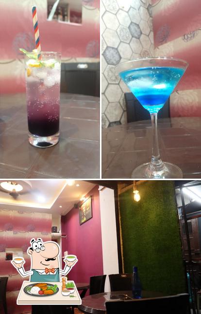 Food at The Flavours Cafe