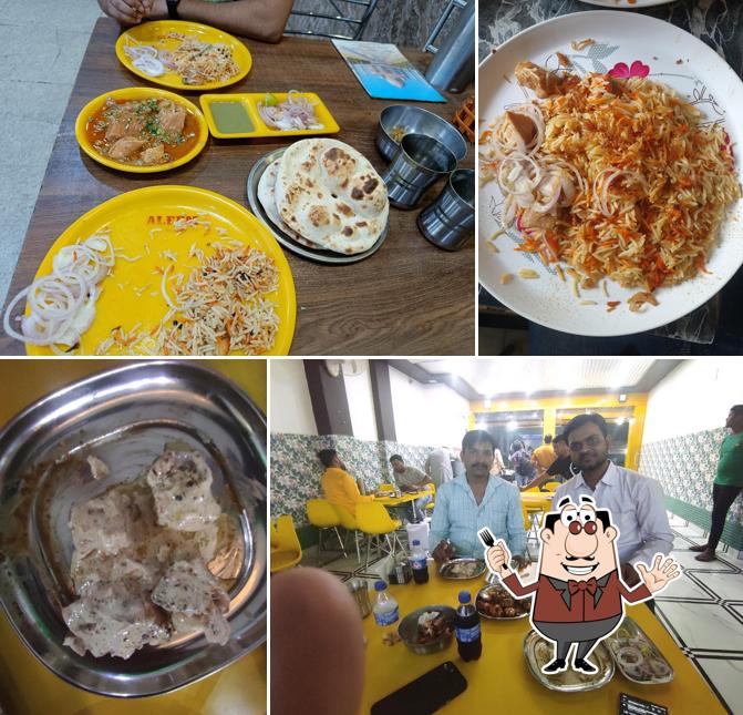 Food at Aleem Restaurant