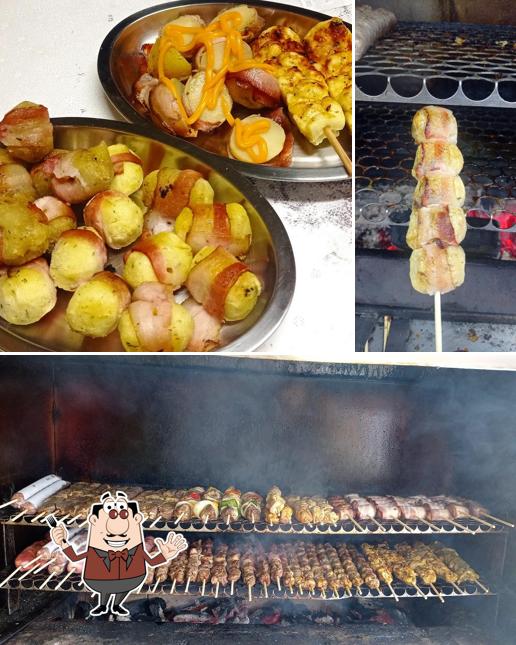 Platos en Espetinhos Silas