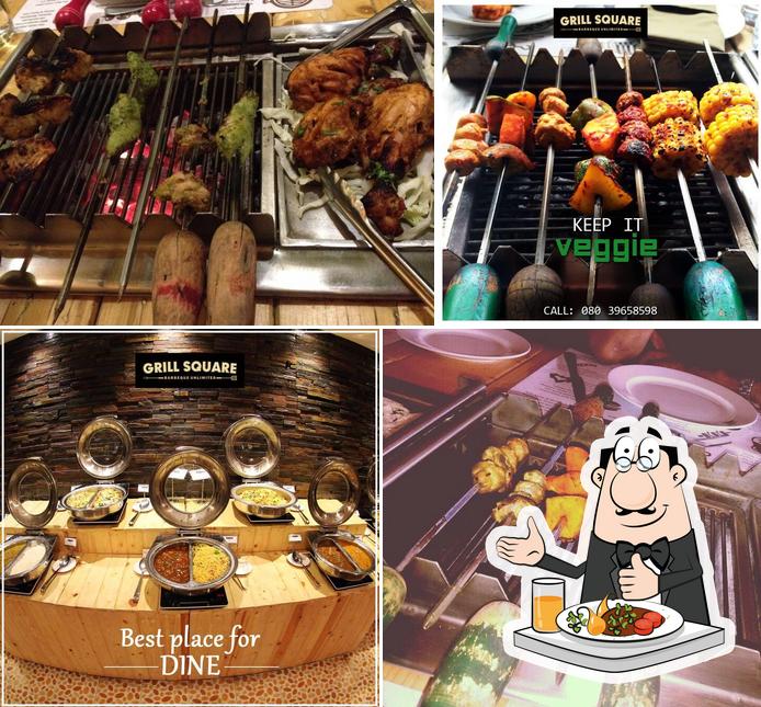 Food at Grill Square