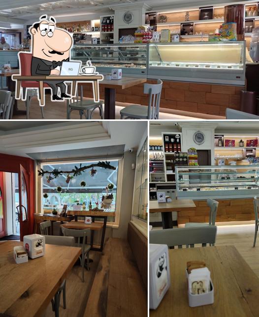 La immagine della interni e torta di Pasticceria Panda