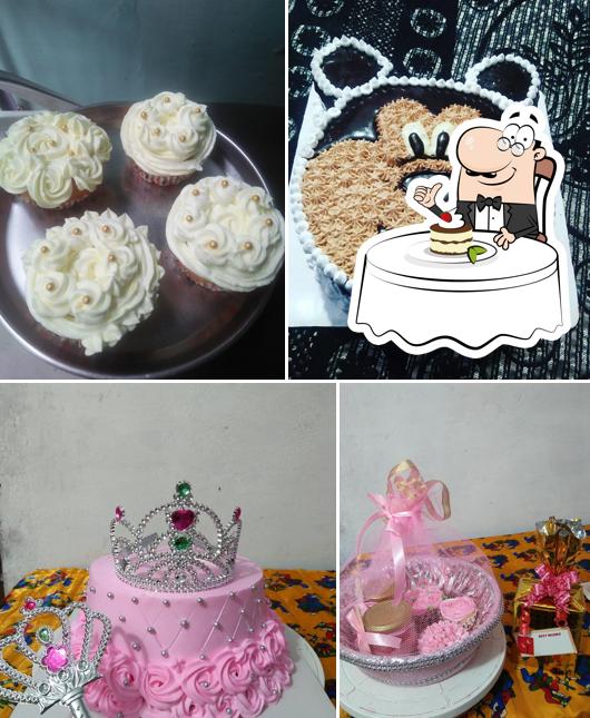 Cake Corner serves a number of desserts