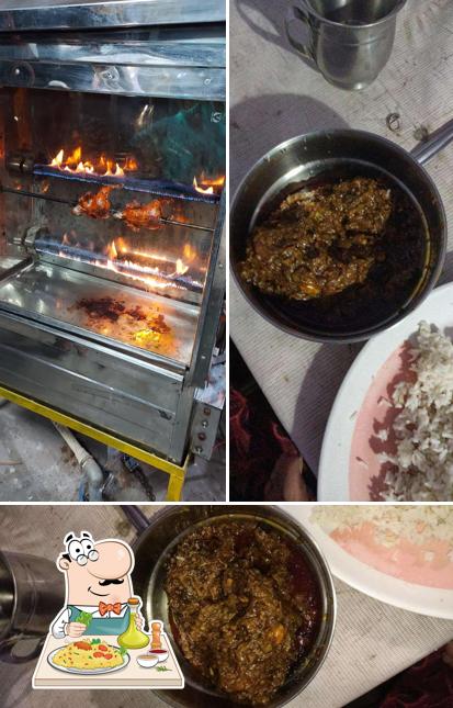 Food at Champaran Meat House