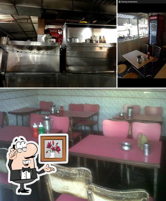The interior of Eat N Joy