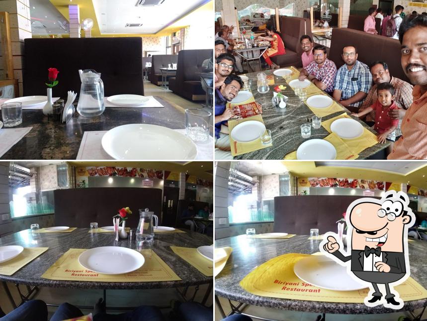 Check out how KMS Hakkim Kalyana Biriyani Restaurant looks inside