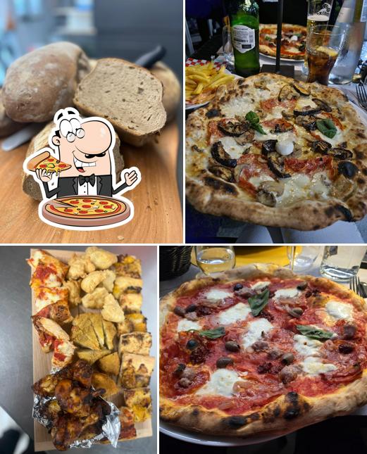 A L'Officina, puoi goderti una bella pizza