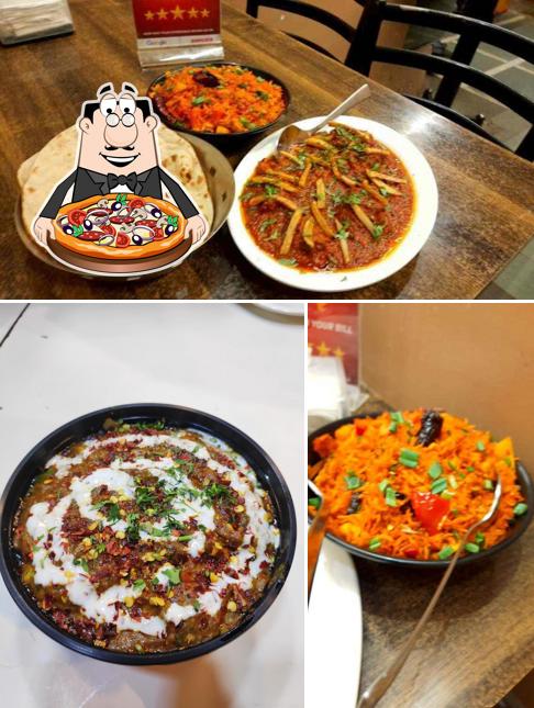 Order pizza at Manna Restaurant