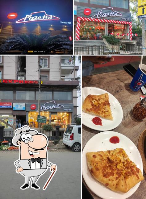 The exterior of Pizza Hut Devipukhri Road, Tinsukia