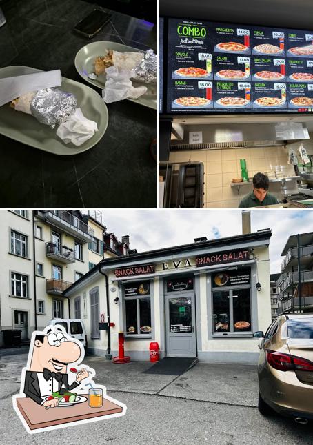 La foto della cibo e esterno di Eva Kebab Pizza