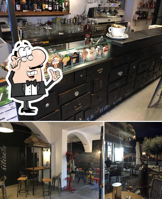 Gli interni di Bar 'Della Palma'