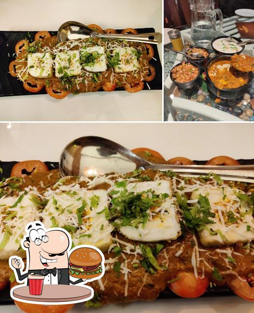 Order a burger at Rajshree Restaurant