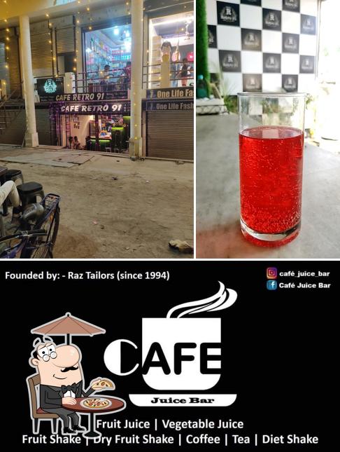 The exterior of Cafe Retro 91