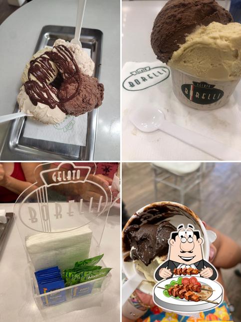 Comida em Gelato Borelli Guarujá