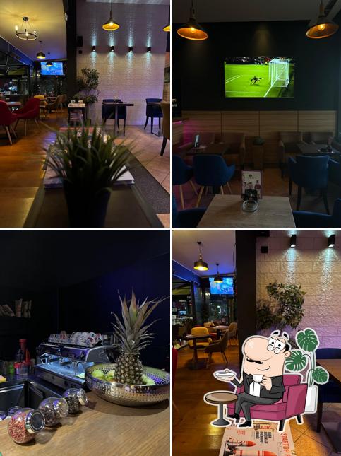 Gli interni di La Ganó Caffe & Sportsbar