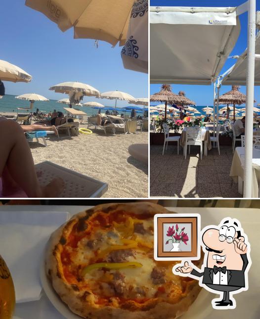 Tra le diverse cose da La Rotonda Gigli si possono trovare la interni e pizza