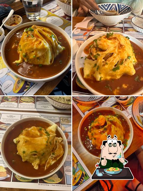 Loco moco at Oji Ramen