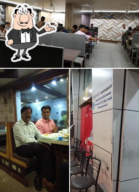 The interior of Summit Restaurant