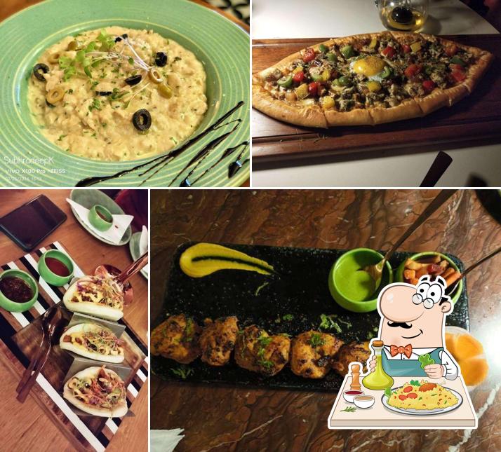 Risotto at The Black Cat Lounge