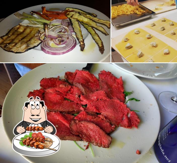 Cibo al Trattoria Del Colle
