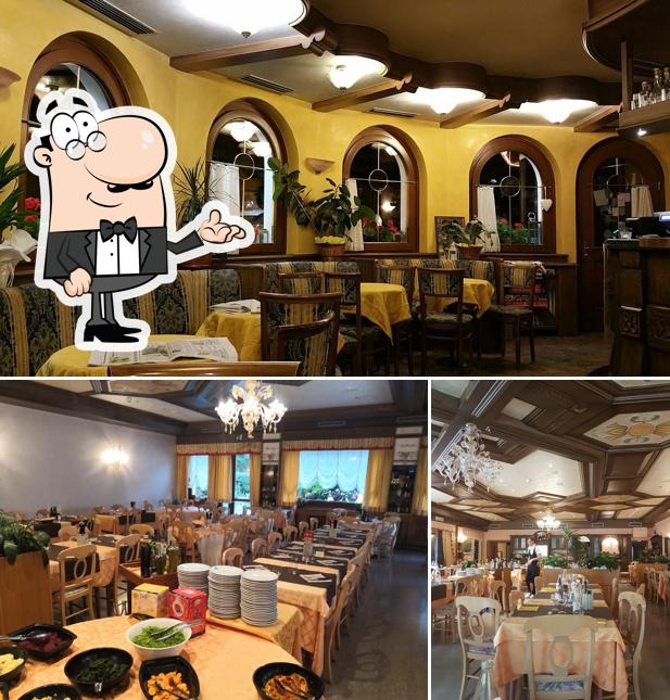 Gli interni di Albergo Ristorante Pizzeria Aurora