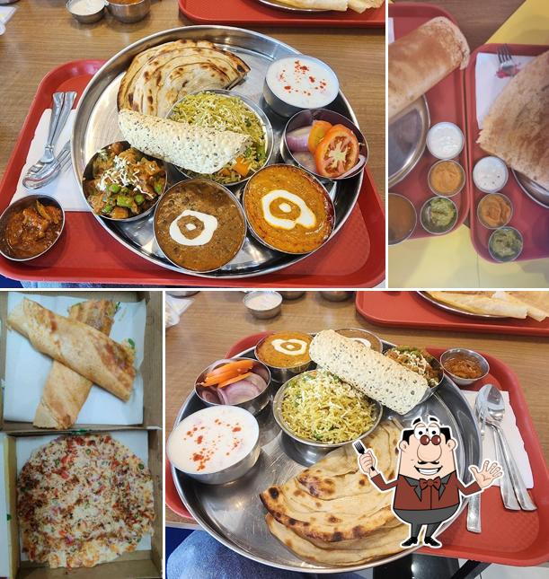 Masala dosa at Sagar Ratna