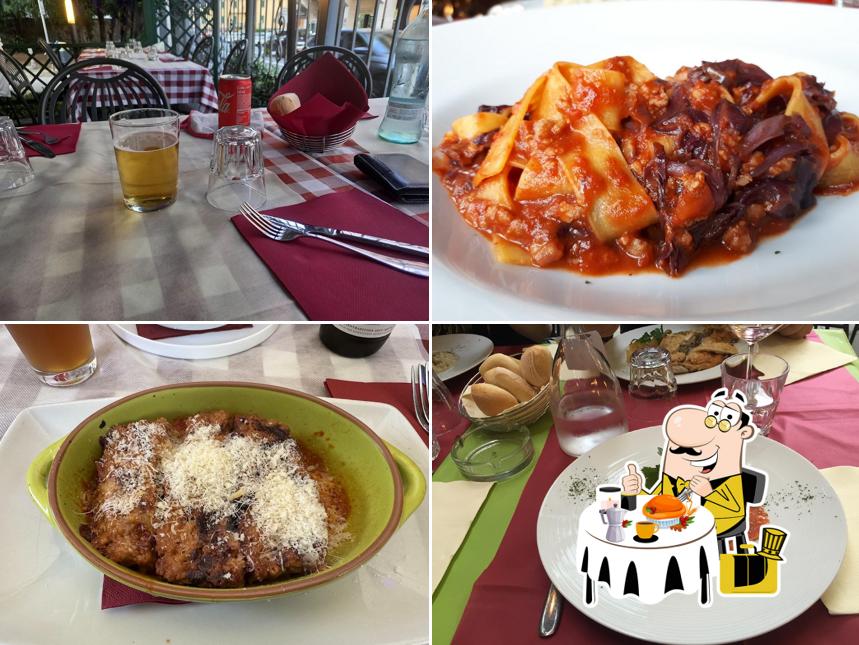 Cibo al Trattoria Laghee