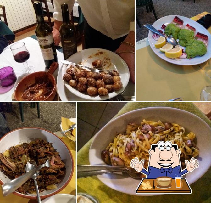 Platti al Trattoria Luigin