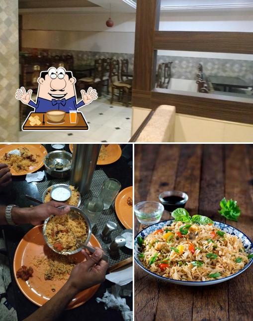 The restaurant's food and interior