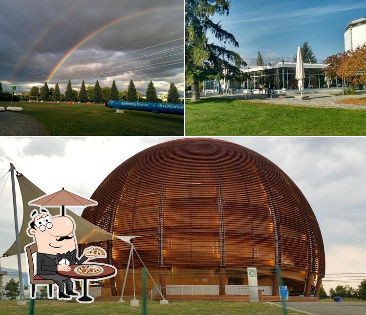Gli esterni di CERN Restaurant 1