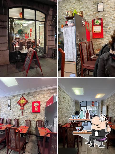 Siediti a un tavolo di Forêt de bambous