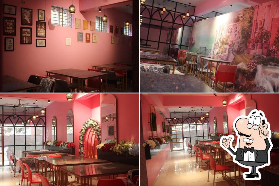 The interior of HR Stories Family Restaurant