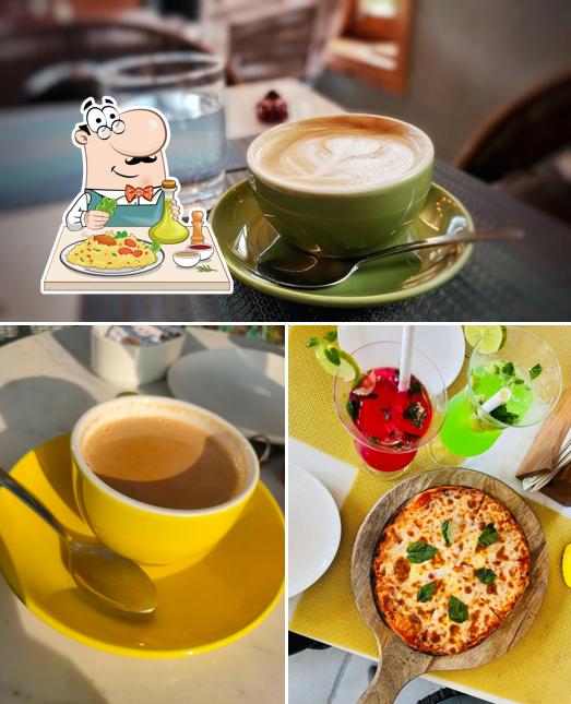 Food at La pause (The Coffee Break)