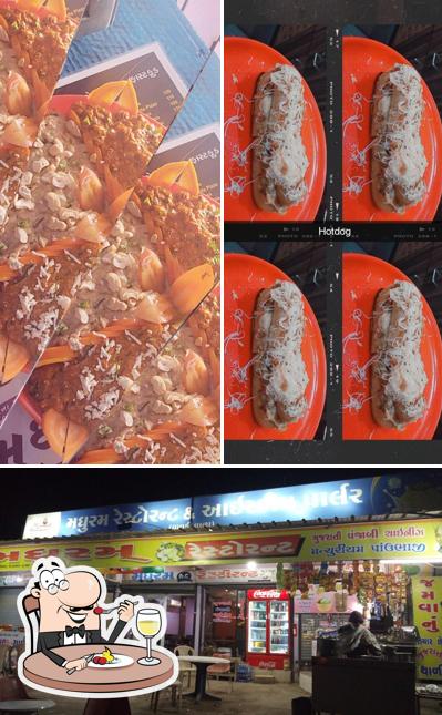 Madhuram Restaurant &fastfood is distinguished by food and interior