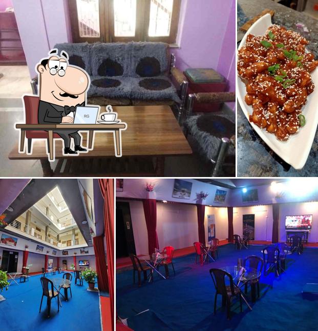 The interior of Mayur Restaurant