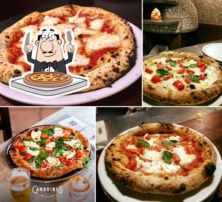 Scegli una pizza a Gambrinus Ristorante Pizzeria Braceria