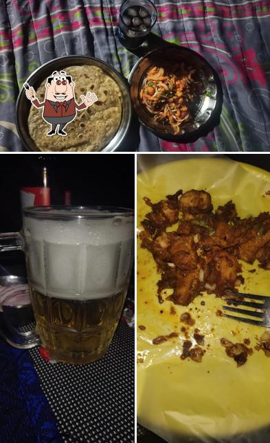 The restaurant's food and beer