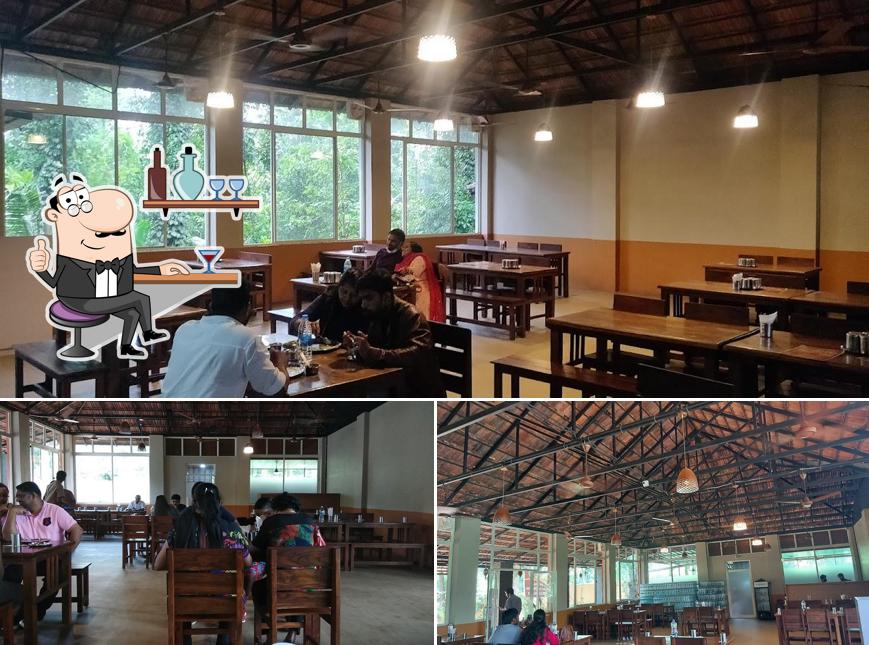 The interior of Clay Oven