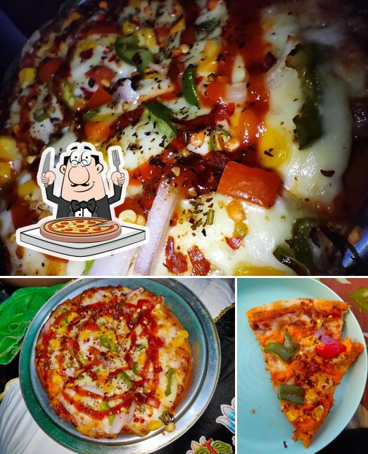 Pick pizza at Creamy Spicy Bakery