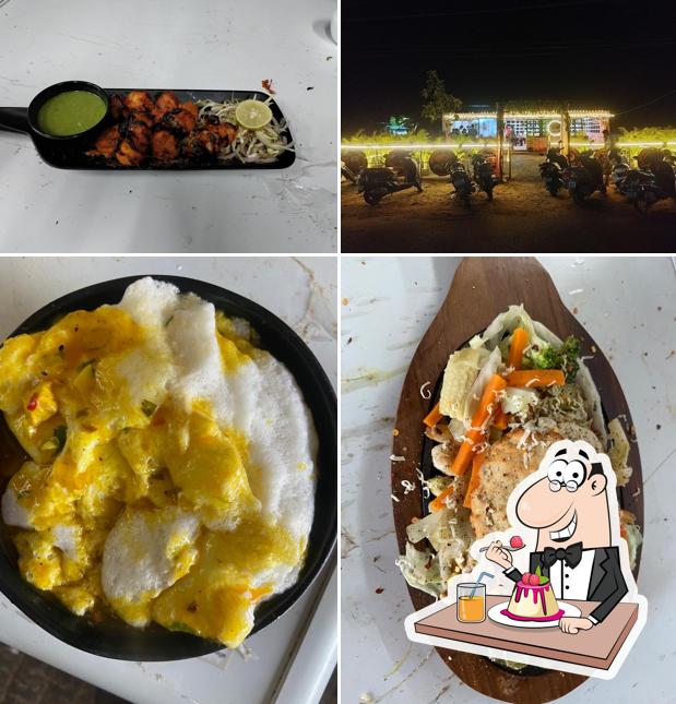Flame on provides a number of sweet dishes