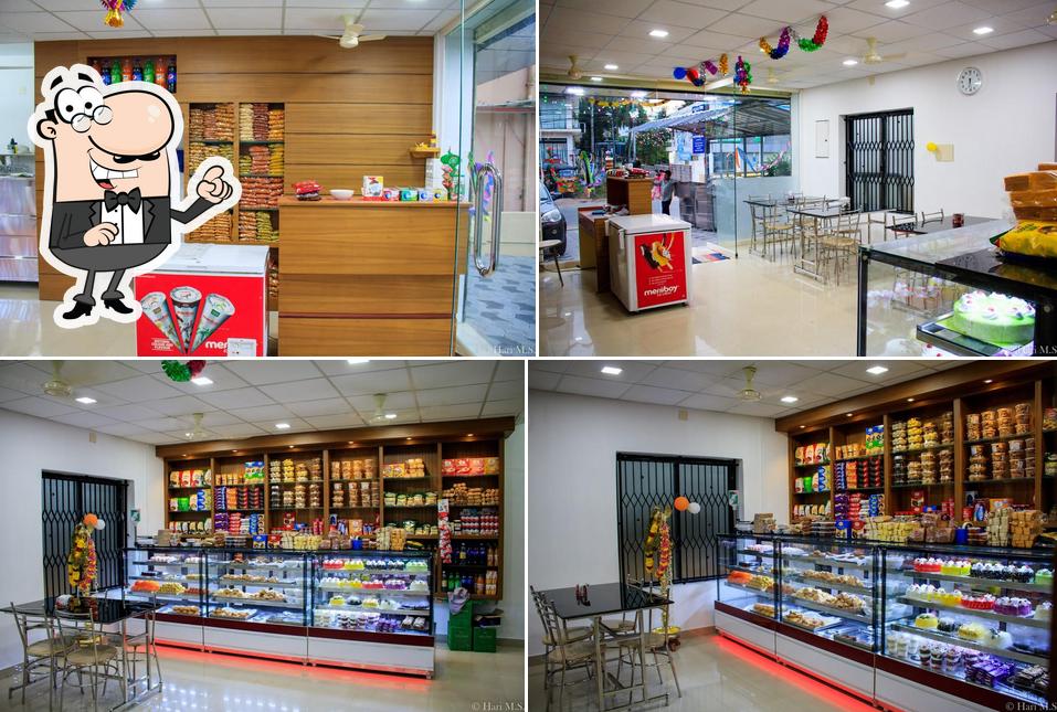 The interior of MELE THARAVATTIL BAKERS -CHAI CORNER