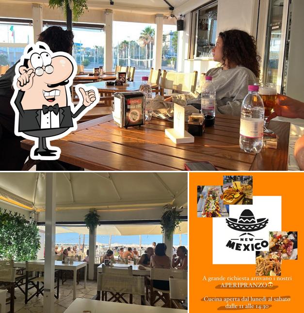 Gli interni di Mexico Beach