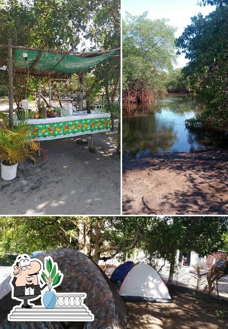 O exterior do Narnia camp
