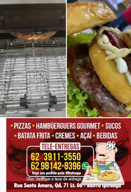 Comida em Portal Pizza e Burguer