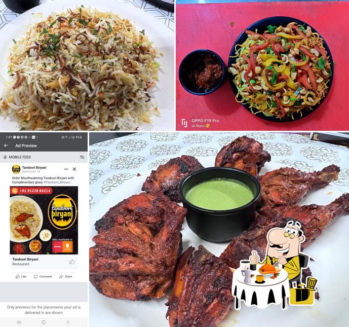 Meals at Tandoori Biryani