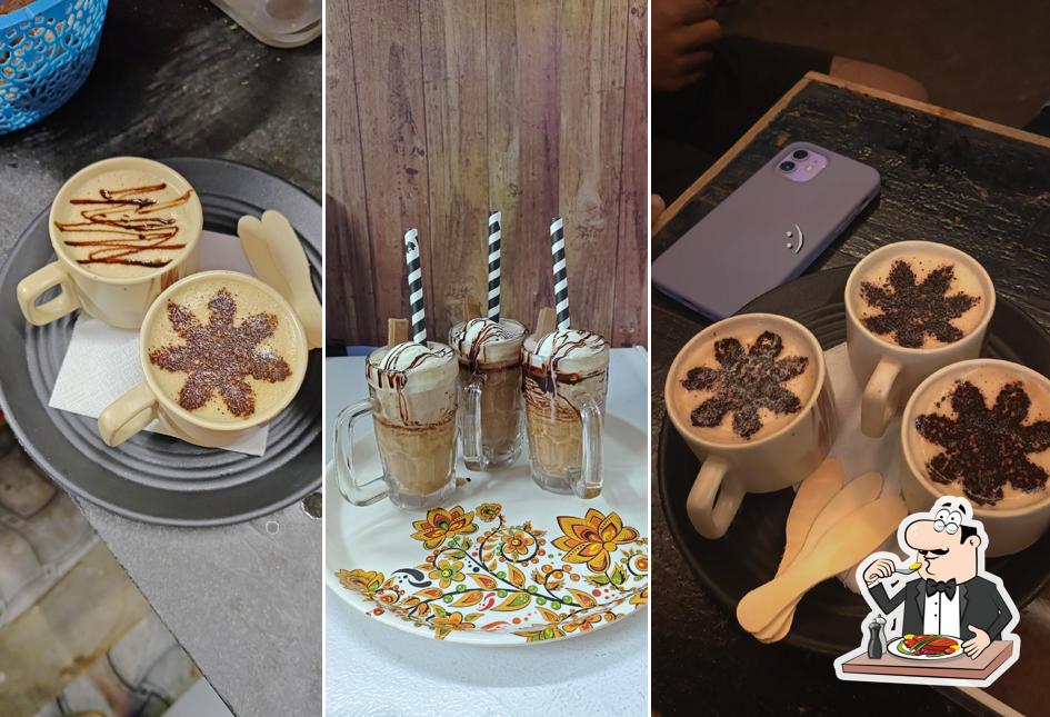 Creme brulee and escargots at The Prayas Chai Studio- Chai, Coffee, Maggi