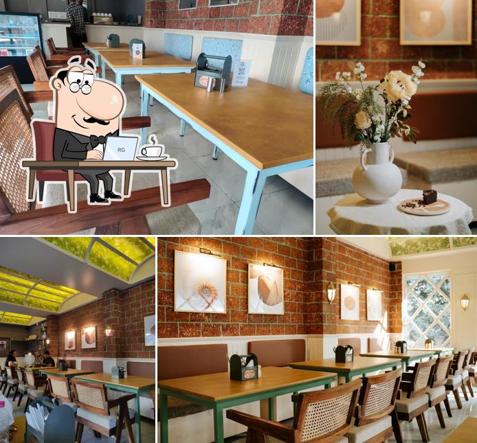 The interior of Bottegaa Cafe - Coffee Shop