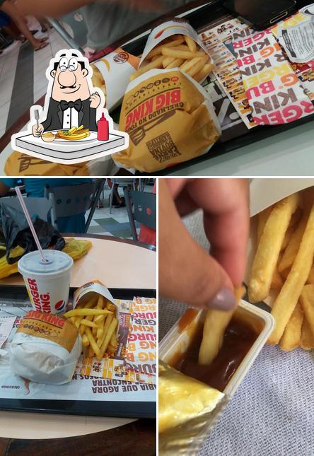 Experimente cbatatas fritas francesas no Burger King