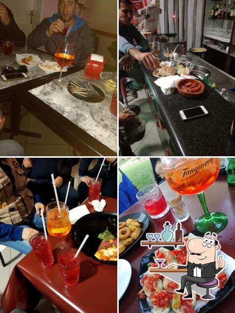 Gli interni di Bar della Villa