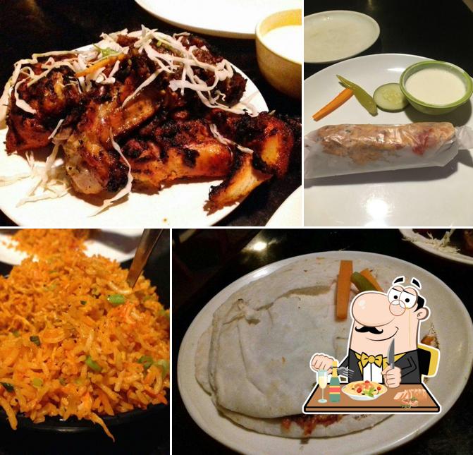 Food at Chillis Restaurant