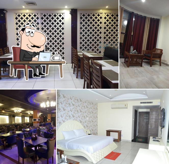 The interior of Chopra Residency